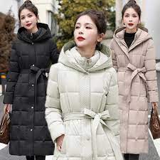 Winter Long Warm Jacket Women Thick