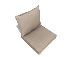 Cast Ash Deep Seat Patio Chair Cushion