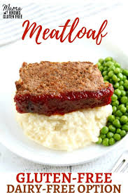 gluten free meatloaf dairy free option