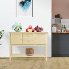 Wooden Sideboard Buffet Console Table
