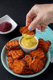 vegan dollhouse sweet potato tots