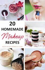 20 natural makeup recipes how to make
