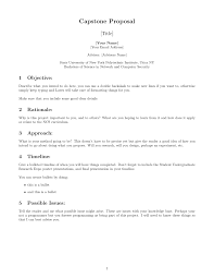 The document contains front matter (i.e., two title pages, the abstract, a dedication page, and an acknowledgements page), a table of contents (toc), lists of tables and figures, the document body text, a references list, and appendices. Pdf Undergraduate Bs Capstone Project High Level Proposal Template