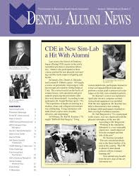 Dental Alumni News University Of