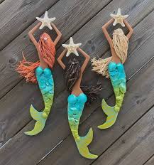 Mermaid Wall Art Mermaid Crafts