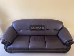 furniture damro leather sofa in