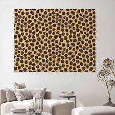 Cheetah Print Wall Decor In Canvas