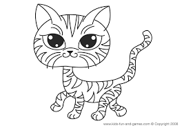 Animal coloring pages for kids. Kittens Coloring Pages The Y Guide