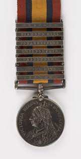 south africa medal with seven bars