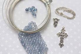 how to make a bead and wire rosary
