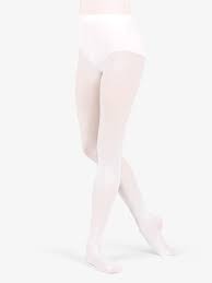 Adult Footed Tights With Smooth Self Knit Waistband