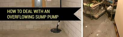 What To Do If Your Sump Pump Overflows