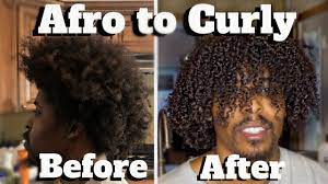 men s curly hair routine how to make