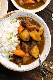 sweet and savory anese beef curry