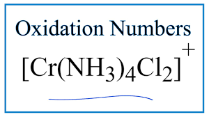How to find the Oxidation Number for in the [Cr(NH3)4Cl2] + ion. - YouTube
