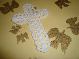 Here's my version which can be made and gifted with a bible. Ravelry Cross Bookmark Or Ornament Pattern By Bonnie Decamp