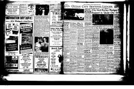 Ocean City Sentinel Ledger On Line Newspaper Archives