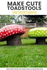 make garden stools that look like
