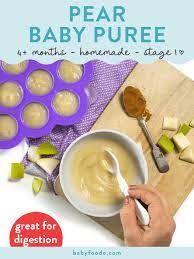 pear baby puree 4 months se one