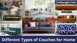diffe types of couches for home