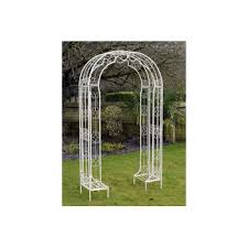 Metal White Garden Arch Ideal For Roses