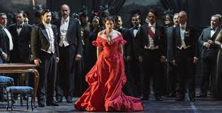 In her parisian salon, violetta, a courtesan, is greeting guests as they arrive for her party. Opera Film Review La Traviata Glam Adelaide