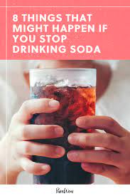 stop drinking soda