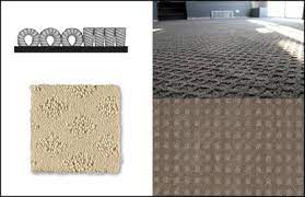 cut pile and loop pile patterned carpet