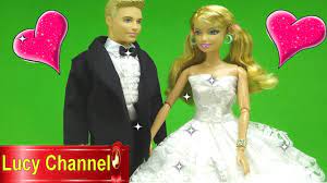 Đồ chơi Lucy Búp bê Barbie & Ken review áo cưới búp bê Toy story - YouTube