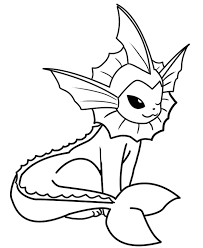 Feel free to print and color from the best 38+ pokemon vaporeon coloring pages at getcolorings.com. Vaporeon Coloring Page By Bellatrixie White On Deviantart