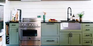 Green Kitchen Cabinets Design Ideas