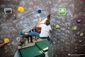 climbing wall campus recreation