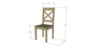 Free Plans To Build A Dining Chair 2