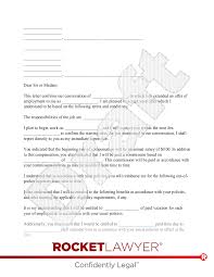 employment acceptance letter template