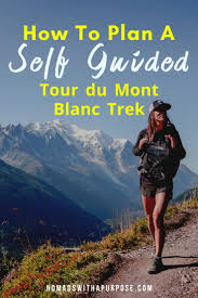 how to hike the tour du mont blanc self
