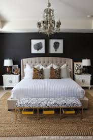 awesome black white silver gold bedroom