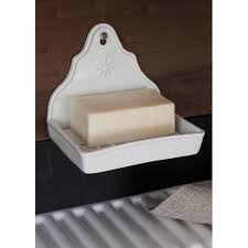 Wall Mounted Soap Dish Etoile In White