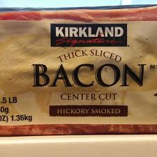 thick sliced center cut bacon