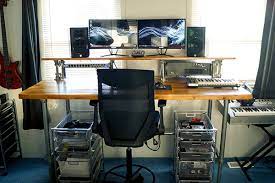 Az studio workstations | spike 88 keyboard studio desk. Reclaimed Wood Diy Studio Desk Simplified Building
