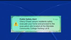 Emergency Alert for Chevy Chase Canyon ...