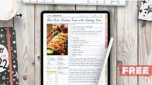 digital recipe book organize your