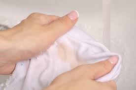 clean greasy food stains out of clothes