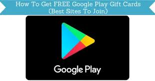 how to get free google play gift cards