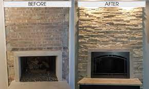 Refacing Fireplace And Chimney