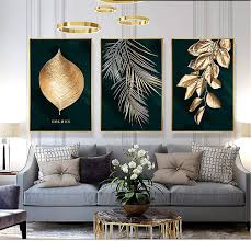 set of 3 design wall posters forest