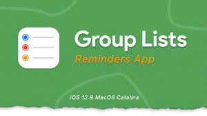 300 Reminders How To Group Lists Michael Murphy Medium