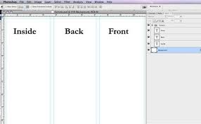 How To Make A Tri Fold Brochure In Photoshop It Still Works