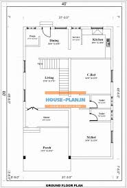 40 60 North Facing House Vastu Plan