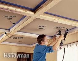 How To Install A Beam And Panel Ceiling