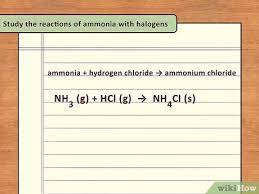 the chemical reactions of ammonia